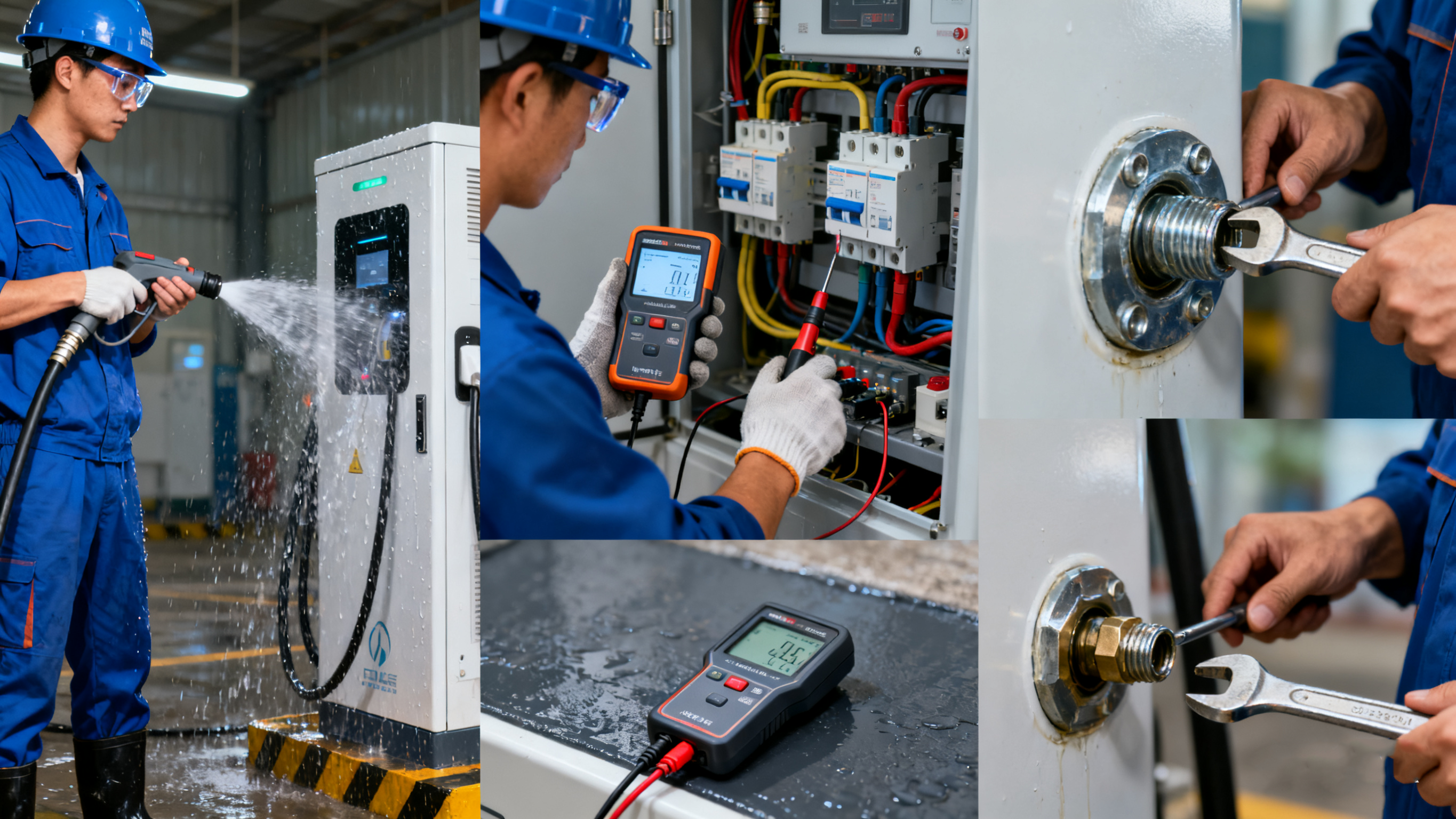 筑牢安全防線：充電樁防水檢測(cè)關(guān)鍵技術(shù)及業(yè)疆智能解決方案